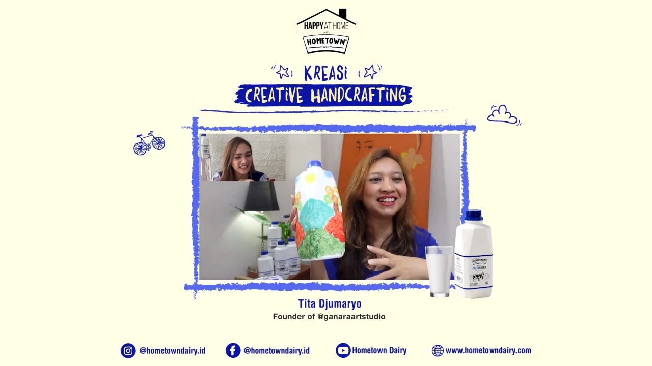 Berkreasi dengan Happy di tengah Pandemi